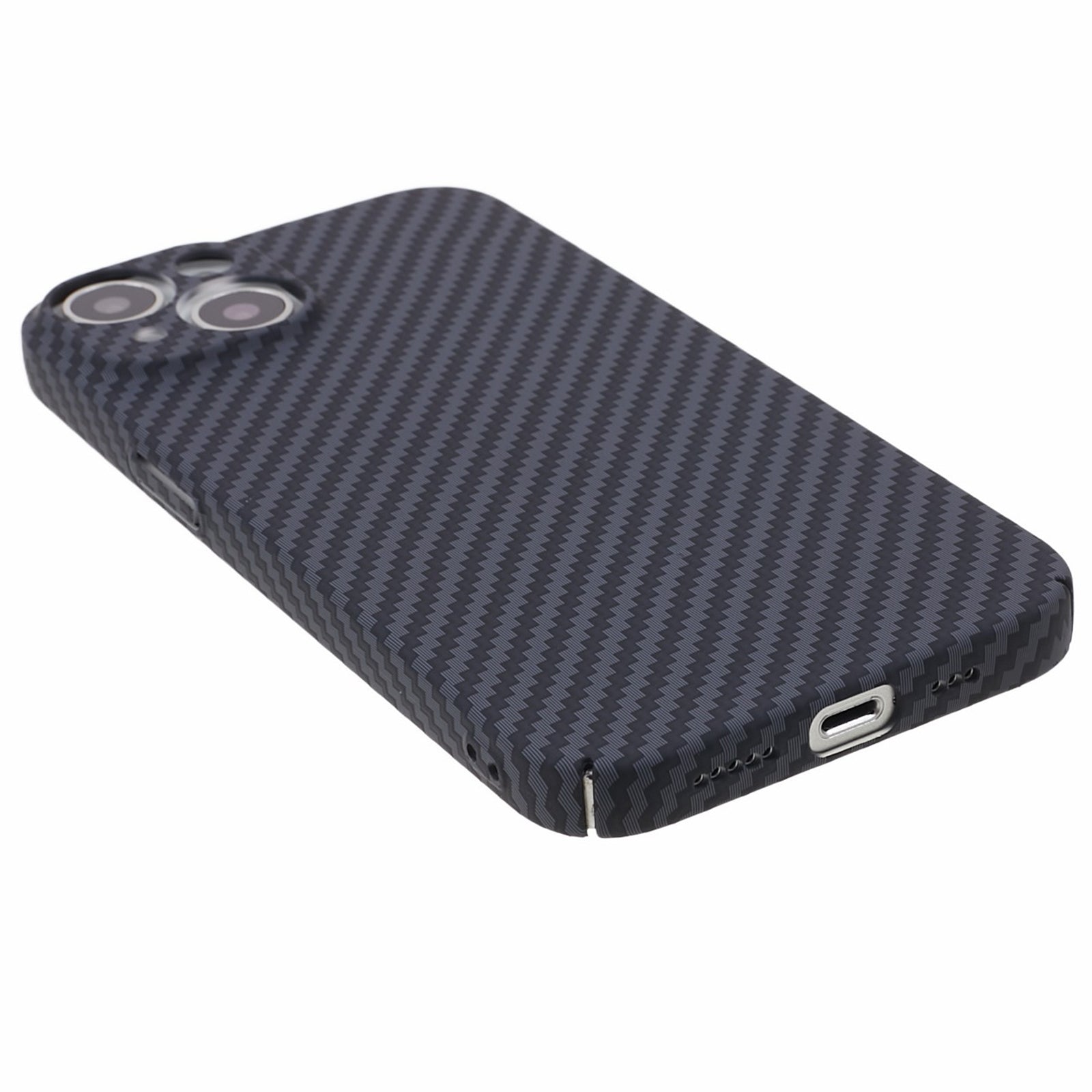 DFANS Til iPhone 14 Carbon Fiber Texture Telefon Case Hard PC Bagcover DFANS Til iPhone 14 Carbon Fiber Texture Telefon Case Hard PC Bagcover